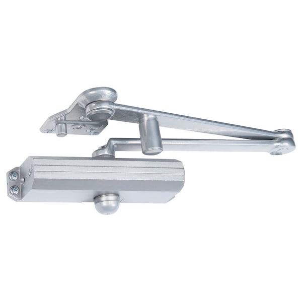 Grade 1 Parallel Arm Surface Closer, Push Side, Parallel Arm Heavy Duty Stop and Friction Hold, Posi